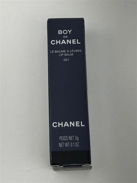 boy de chanel le baume a levres lip balm 001|BOY DE CHANEL Lip Balm.